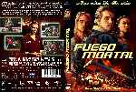 carátula dvd de Fuego Mortal - 2019 - Custom