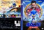 cartula dvd de Sonic - La Pelicula - Custom - V3