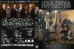 cartula dvd de Ley Y Orden - Los Angeles - Temporada 01 - Custom