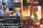 carátula dvd de Iron Man - 2010 - Custom - V5