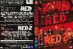 cartula dvd de Red - Red 2 - Custom - V3