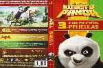 carátula dvd de Kung Fu Panda - Coleccion 3 Peliculas - Custom