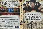 cartula dvd de Maze Runner - Prueba De Fuego - Custom - V2