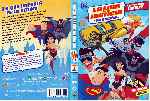 carátula dvd de La Liga De La Justicia En Accion - Temporada 01 - Parte 01 - Superpoderes Unidos