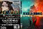 carátula dvd de Godzilla Vs. Kong - Custom