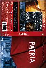 cartula dvd de Patria - 2020