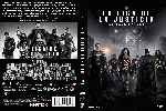 carátula dvd de La Liga De La Justicia De Zack Snyder - Custom