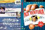 carátula dvd de Ace Ventura - Detective De Mascotas - Un Loco En Africa - Custom