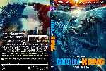 cartula dvd de Godzilla Vs. Kong - Custom - V2