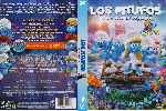 carátula dvd de Los Pitufos En La Aldea Perdida - Custom - V4