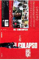 carátula dvd de El Colapso