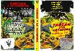 cartula dvd de Tarzan Y La Cazadora - Custom - V2