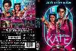 cartula dvd de Kate - 2021 - Custom