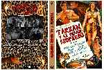 carátula dvd de Tarzan Y La Mujer Leopardo - Custom - V2