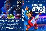 cartula dvd de Rock Dog 2 - Renace Una Estrella - Custom