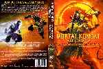 carátula dvd de Mortal Kombat Leyendas - La Venganza De Scorpion - Custom - V2