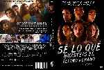 carátula dvd de Se Lo Que Hicisteis El Ultimo Verano - Temporada 01 - Custom