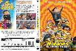 cartula dvd de Minions - El Origen De Gru - Custom