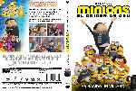 cartula dvd de Minions - El Origen De Gru - V2 - Custom