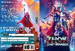 carátula dvd de Thor - Love And Thunder - Custom - V2
