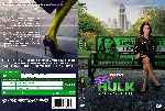 carátula dvd de She-hulk - Abogada Hulka - Custom