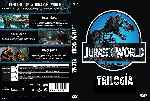 carátula dvd de Jurassic World - Trilogia - Custom