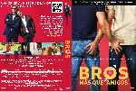 cartula dvd de Bros - Mas Que Amigos - Custom