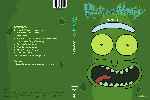 carátula dvd de Rick And Morty - Temporada 03 - Custom - V2
