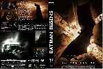 carátula dvd de Batman Begins - Custom - V2