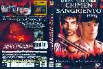 carátula dvd de Crimen Sangriento