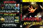 cartula dvd de Anaconda 1 Y 2