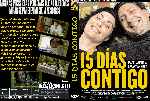 carátula dvd de 15 Dias Contigo - Custom