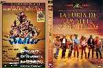 carátula dvd de La Furia De Los Siete Magnificos - Custom