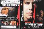 cartula dvd de Falsa Identidad - 2001