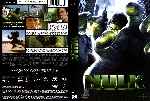 cartula dvd de Hulk