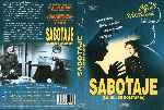 cartula dvd de Sabotaje - 1936 - Etapa Britanica