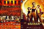 cartula dvd de Sahara - 2005 - Custom