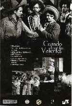 carátula dvd de Cuando Lloran Los Valientes - Region 1-4 - Inlay