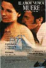 carátula dvd de El Amor Nunca Muere - Region 1-4 - Inlay