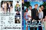 carátula dvd de Csi Miami - Temporada 01 - Custom