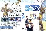 carátula dvd de 5 Chicos Y Esto