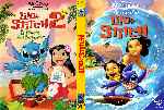 carátula dvd de Lilo Y Stitch 1 Y 2 - Custom