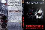 carátula dvd de Terminator 1 Y 2 - Custom - V2