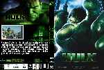 cartula dvd de Hulk - Custom