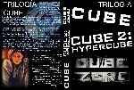 carátula dvd de Cube - Trilogia - Custom
