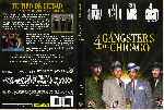 carátula dvd de 4 Gangsters De Chicago