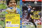 carátula dvd de Maradona - Los Mejores 120 Goles De Diego - Coleccion Deportes