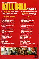 cartula dvd de Kill Bill - Volumen 2 - Inlay
