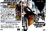 carátula dvd de Rapidos Y Furiosos 3 - Tokyo Drift - Custom