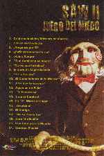 carátula dvd de Saw Ii - Juego Del Miedo - Region 1-4 - Inlay 01